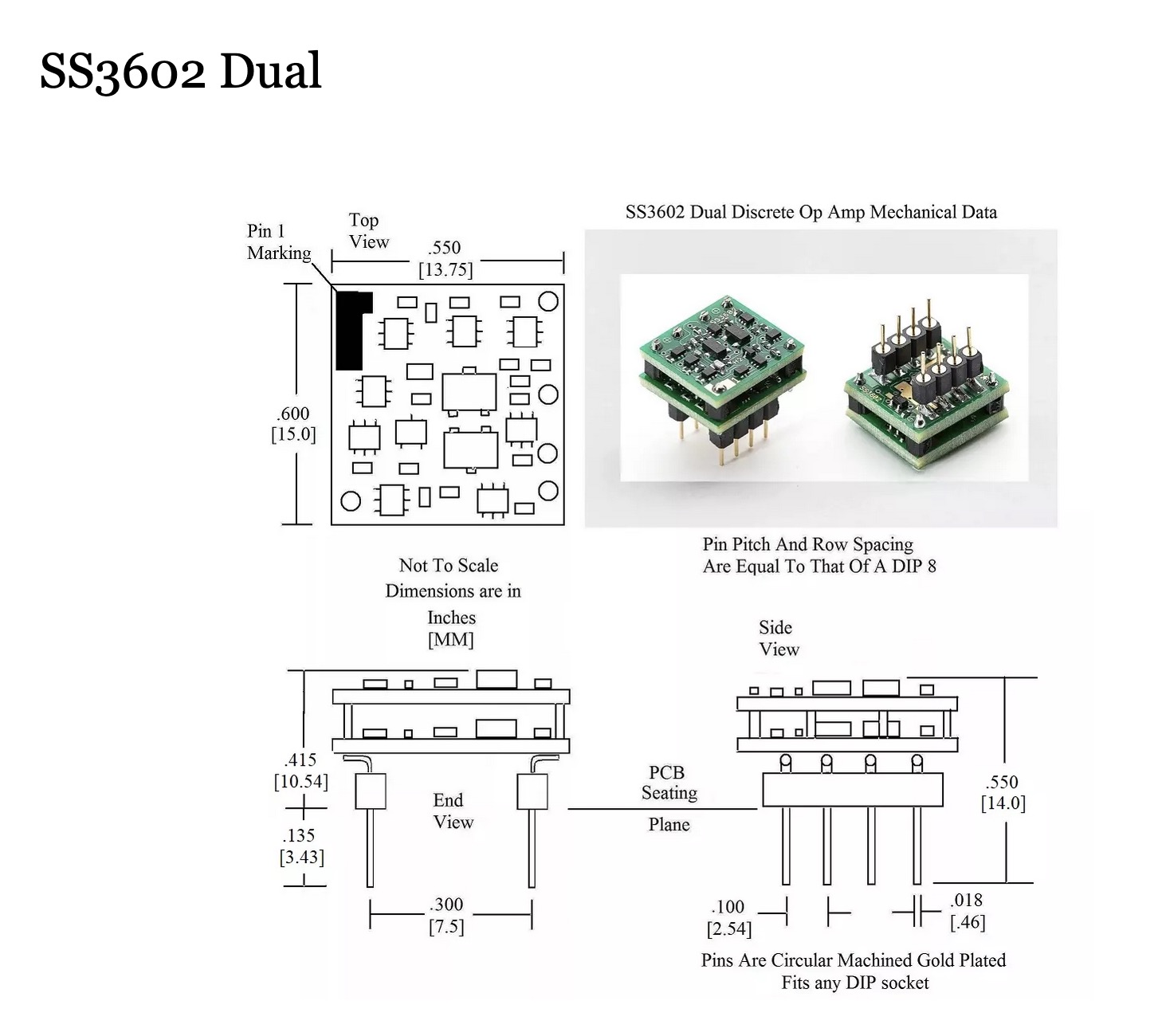 Sparkos Labs SS3602 Dual Discrete Op-amp | HIFICollective